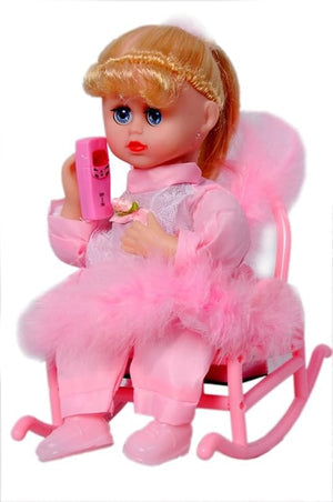 ✨ Baby Angel Doll – Musical & Colorful Light-Up Toy for Kids (3+ Years)