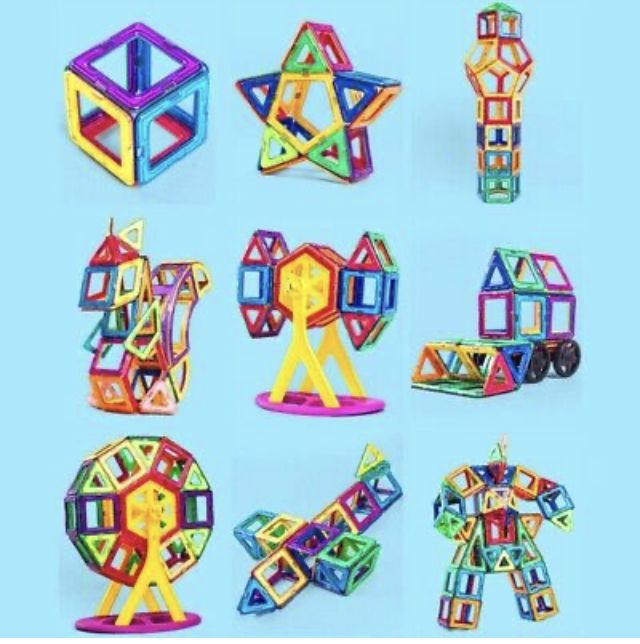 STEM Magnetic Building Blocks – 42 Piece Educational Toy (Ages 3+)