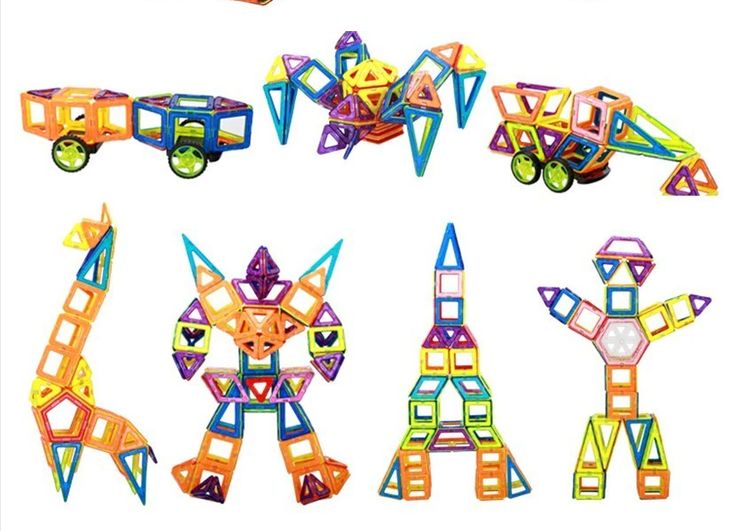 STEM Magnetic Building Blocks – 42 Piece Educational Toy (Ages 3+)