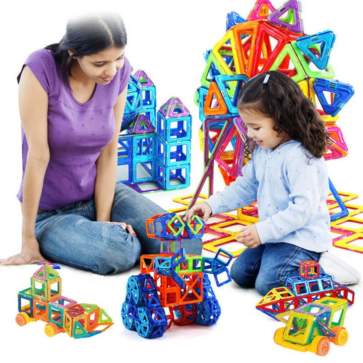 STEM Magnetic Building Blocks – 42 Piece Educational Toy (Ages 3+)